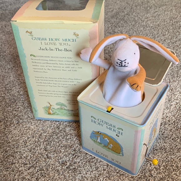 GUESS HOW MUCH I LOVE YOU Jack-In-The-Box - Picture 1 of 15